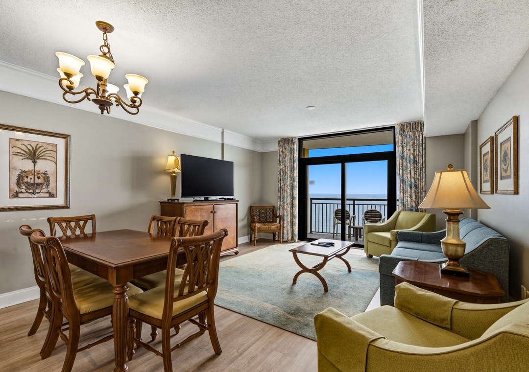 Spacious Living and Dining Area