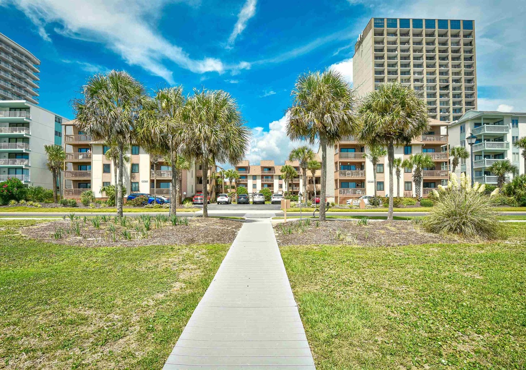 Anchorage I from the beach