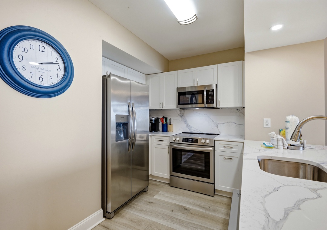 Newly renovated kitchen