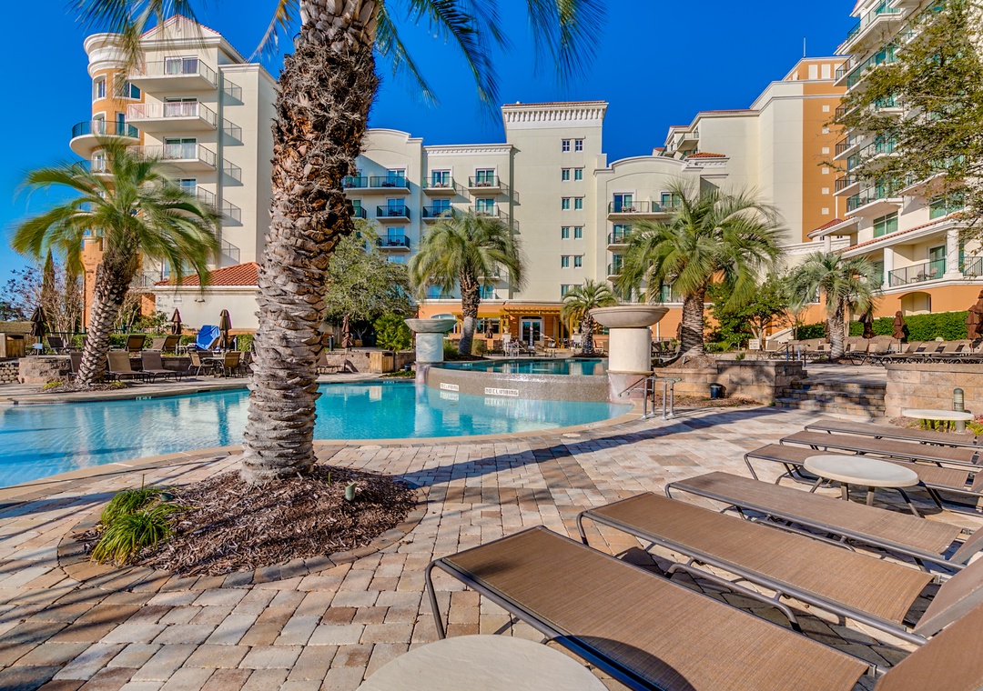 The Marina pool deck