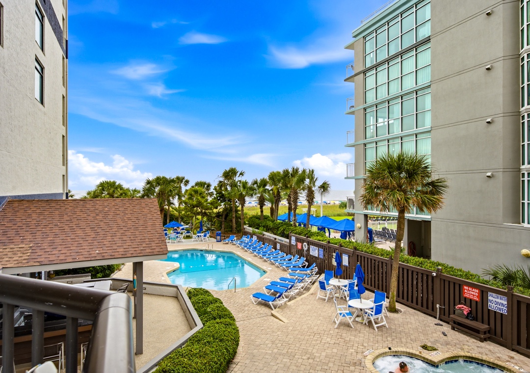 Beach Colony 210 - Private Balcony Views