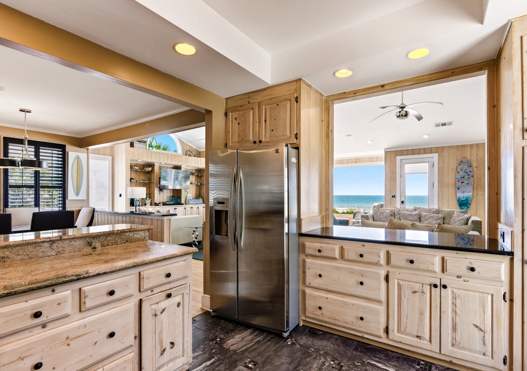 Kitchen with Stainless Steel Appliances