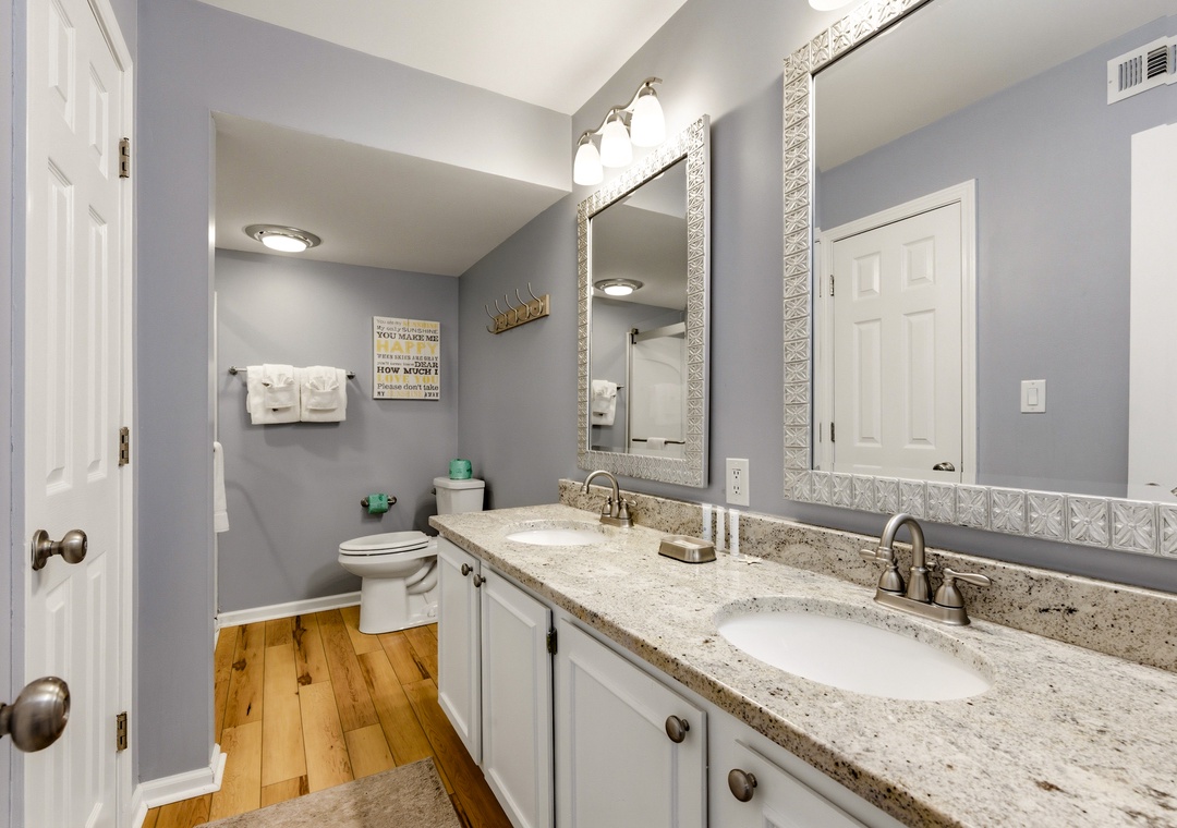 Primary Bathroom with Double Sink