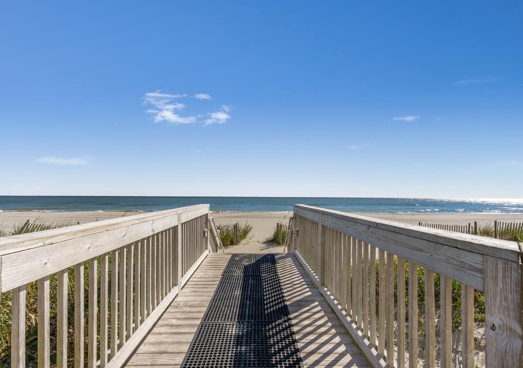Boardwalk to the beach