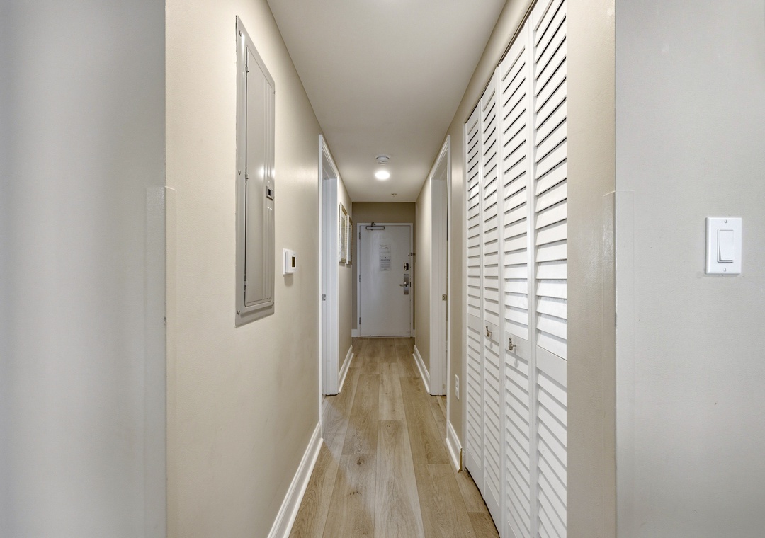 Entry Door & Hallway