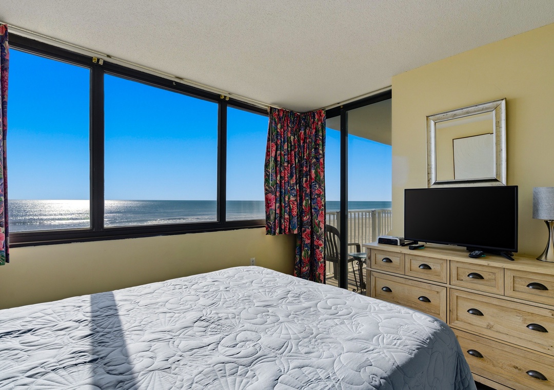 Gorgeous views from the bedroom