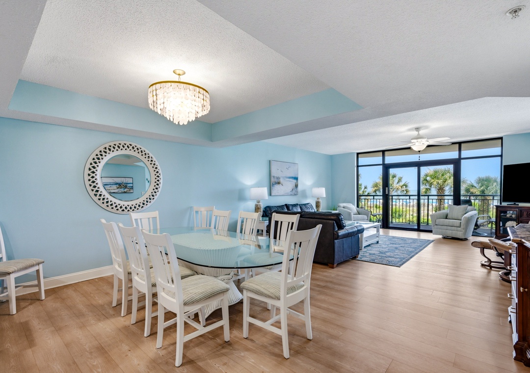 Dining Table with Seating for Eight