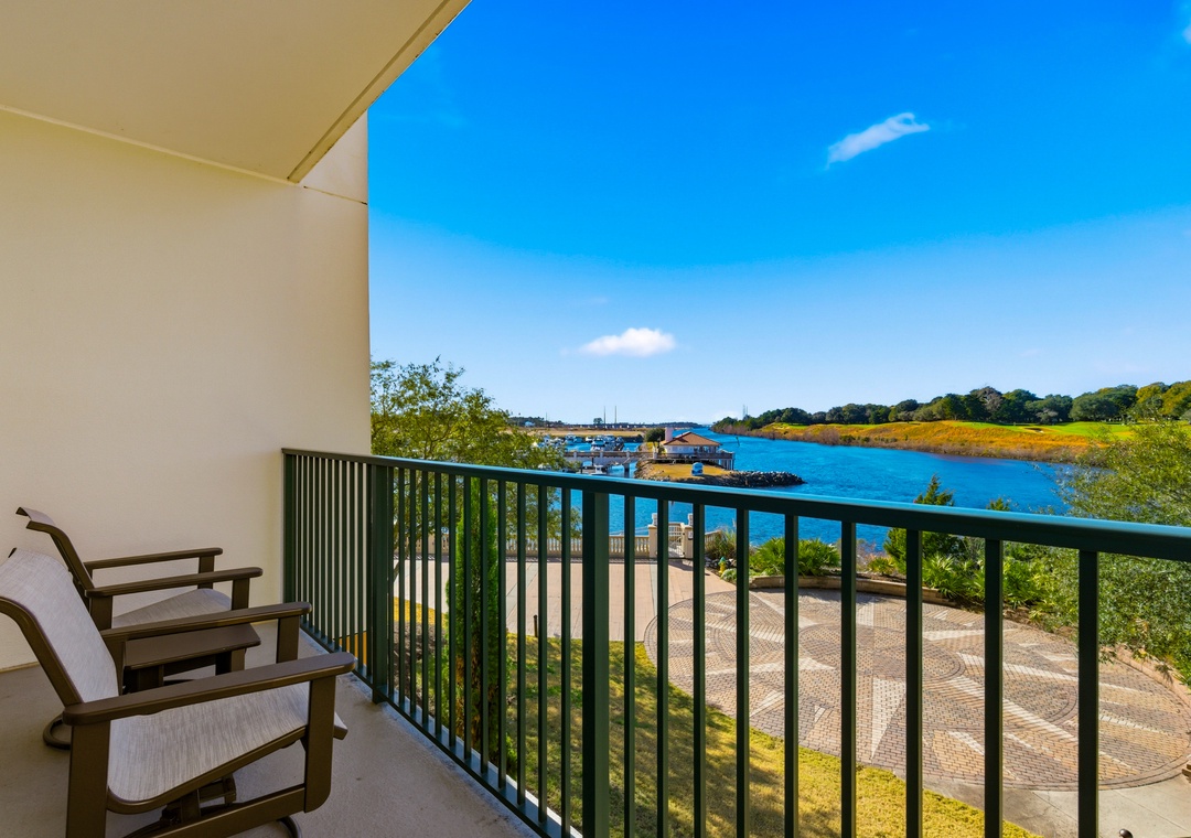 The Marina 5-204 balcony