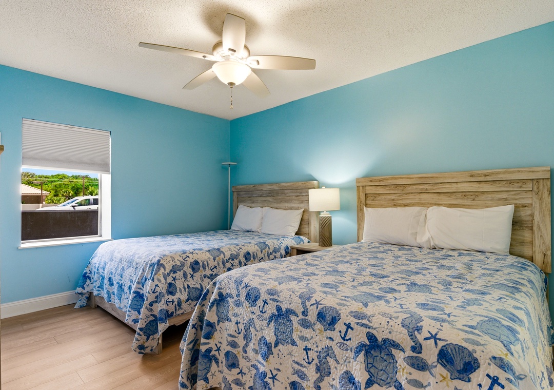 Guest Bedroom with 2 Queen Beds