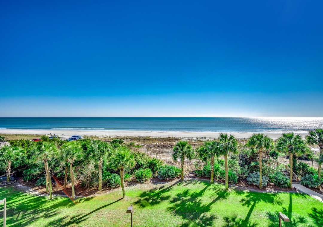 Wake up to this breathtaking beachfront view where crystal-clear waters meet pristine sand. You'll love watching the sunrise from your window while palm trees sway gently below.