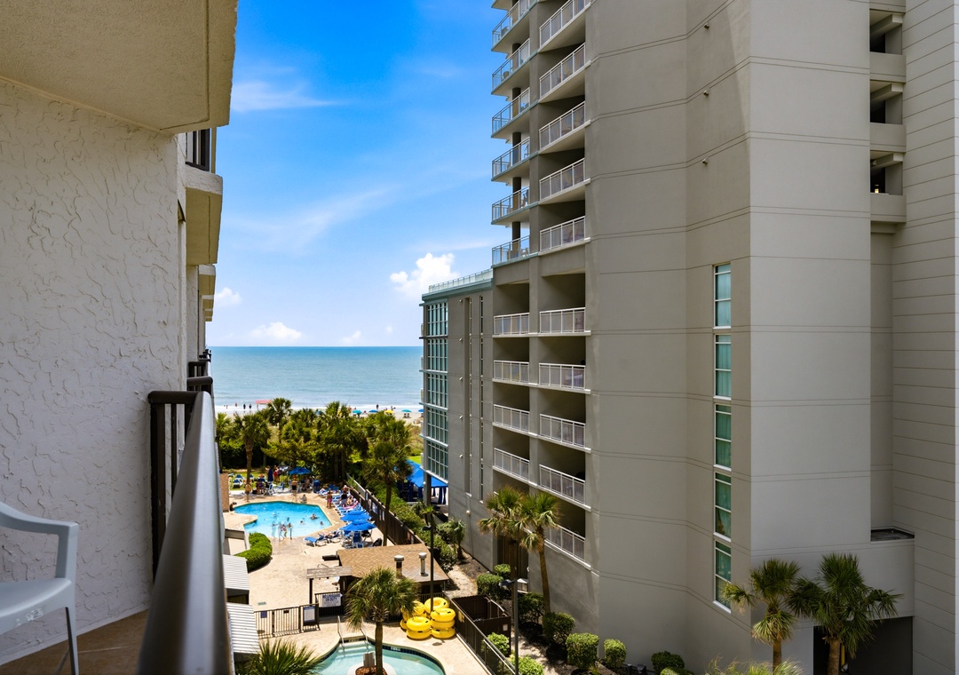 Beach Colony Resort 516 - Private Balcony View
