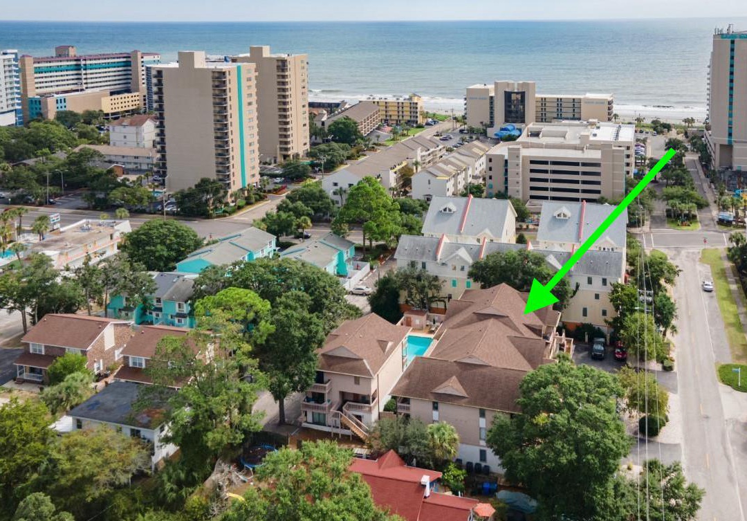 HarborSide Unit 208 just a block and a half from the beach!