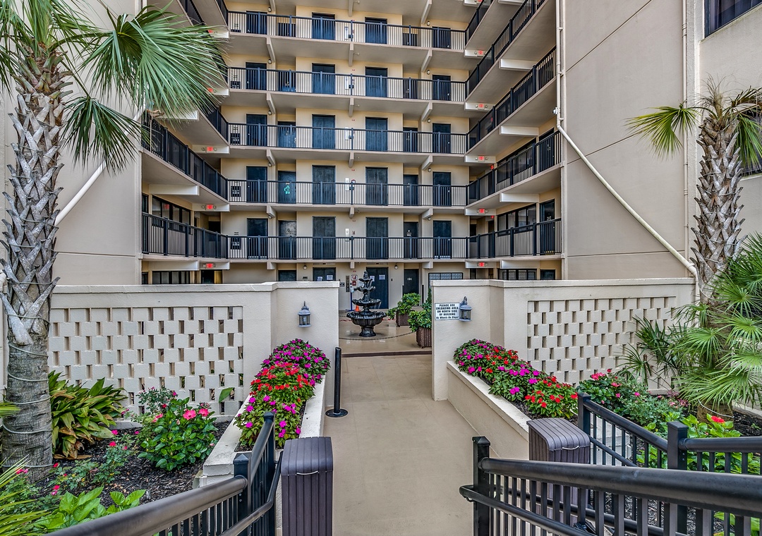 Holiday Towers Courtyard
