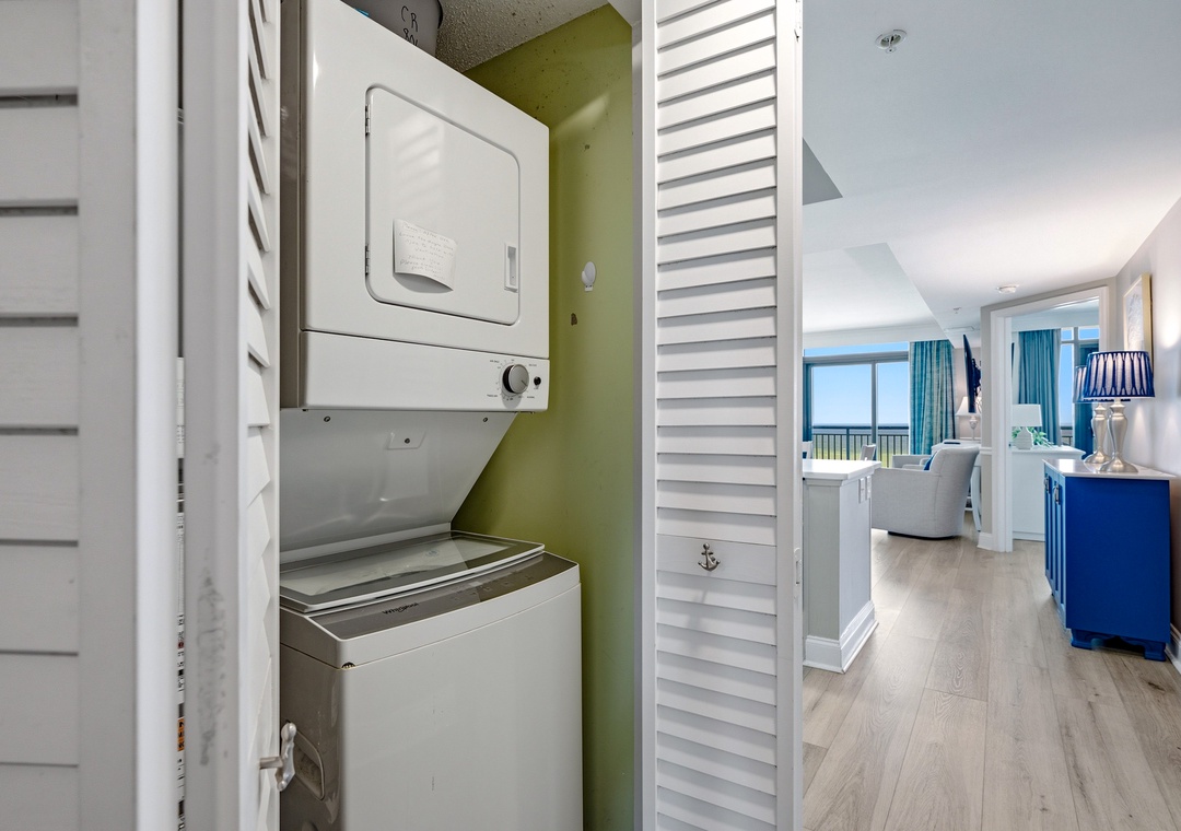 Stackable Washer & Dryer