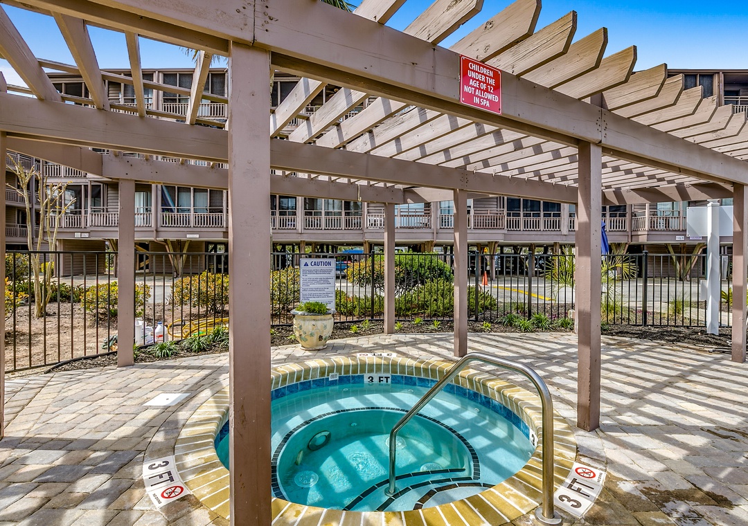 Tilghman Beach Unit 227 | Community Hot Tub