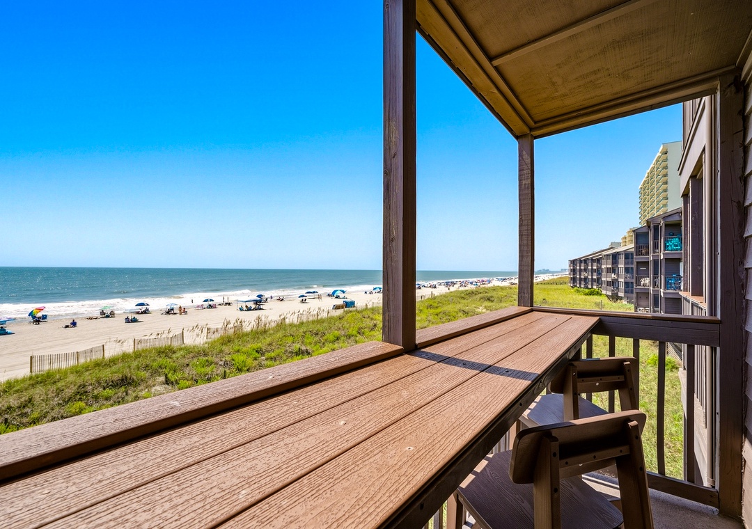 Tilghman Beach Unit 227 | Balcony Views