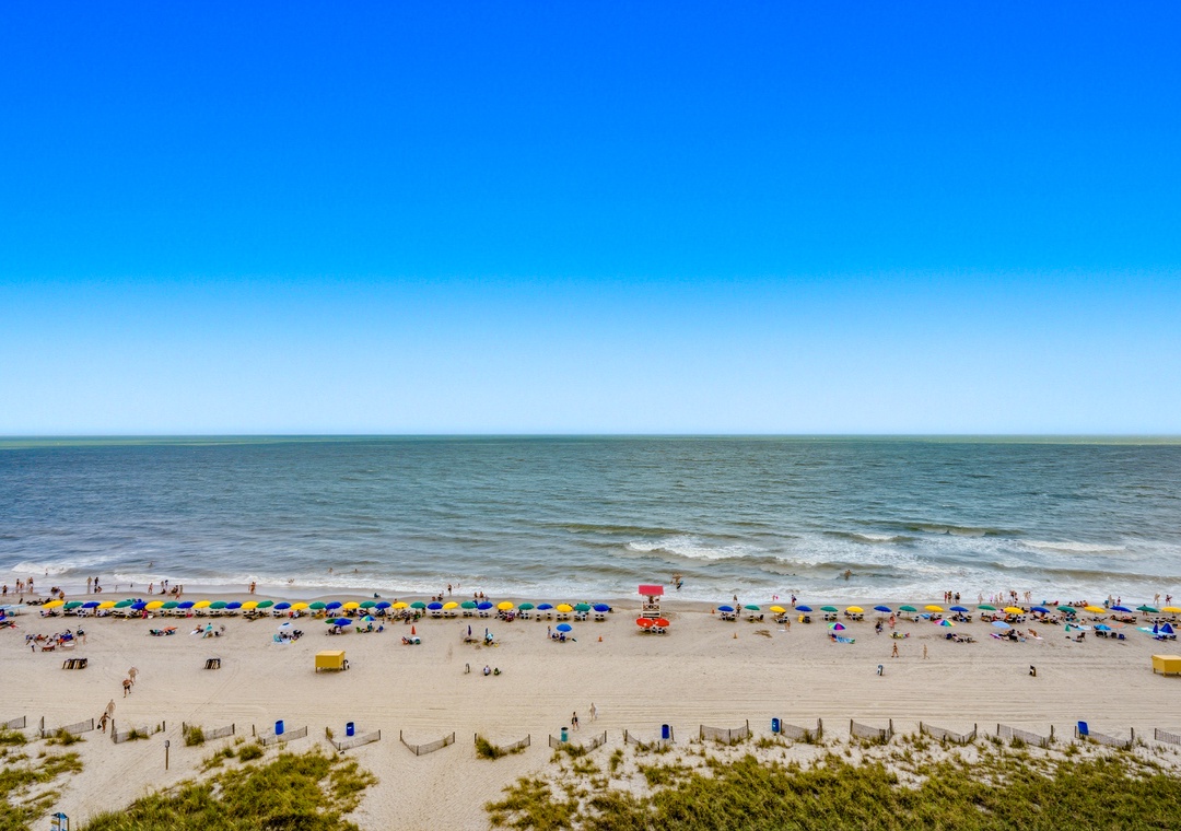 Beach View from Balcony