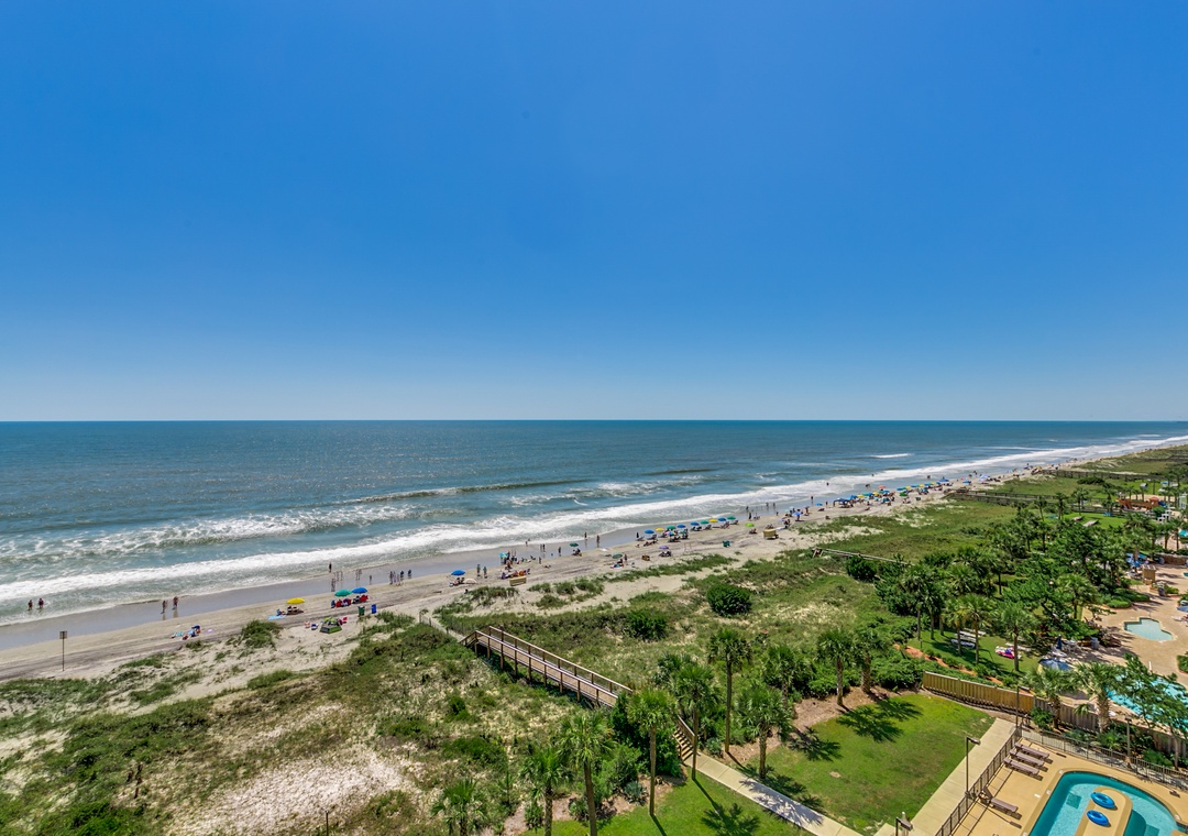 Penthouse ocean views