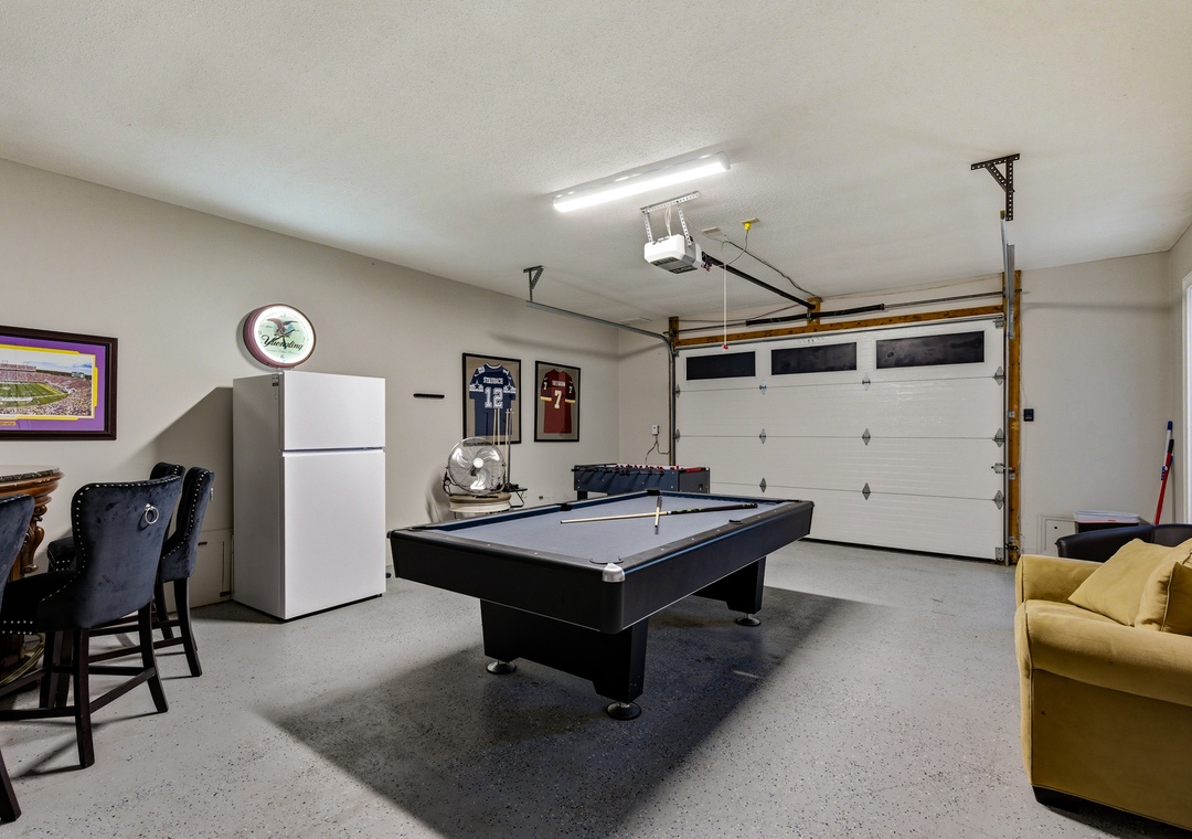 Garage Game Room