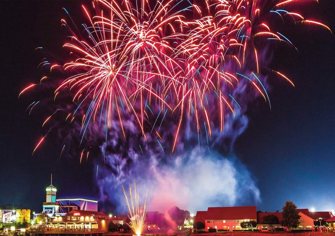 Weekly Fireworks at Broadway at the Beach