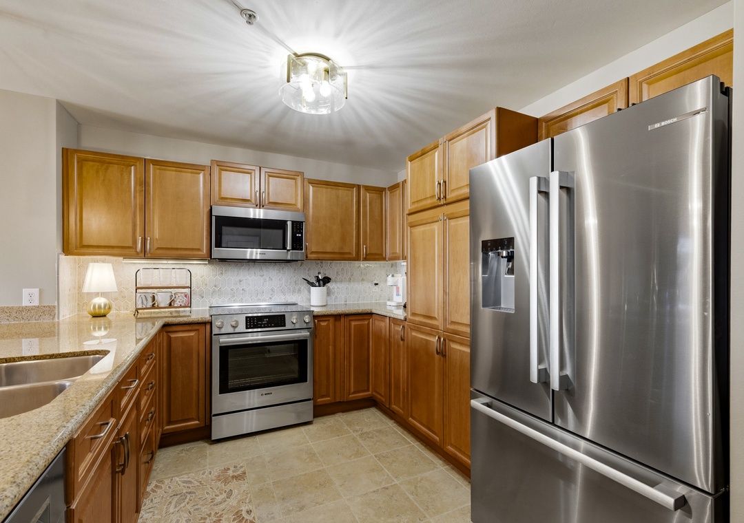 Well appointed kitchen
