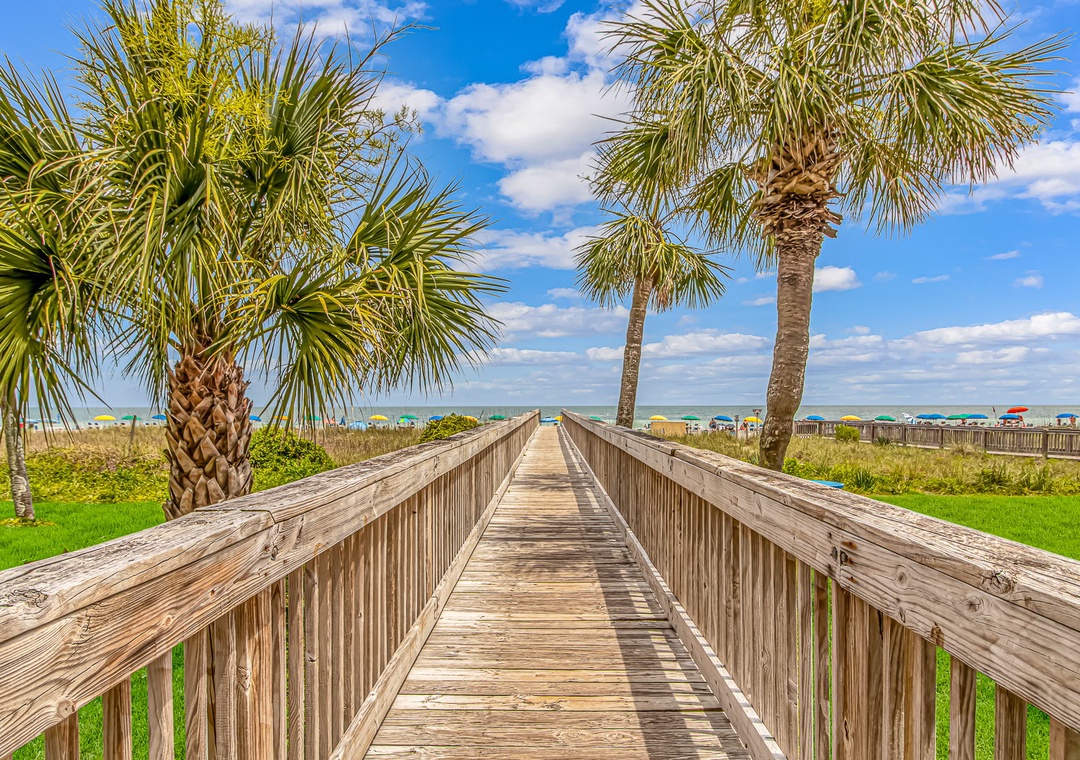 Boardwalk to the beach