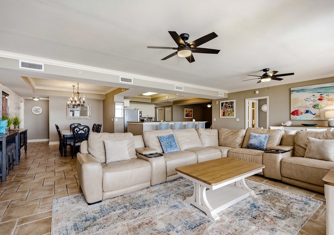 North Beach Resort 1003 | Living Area