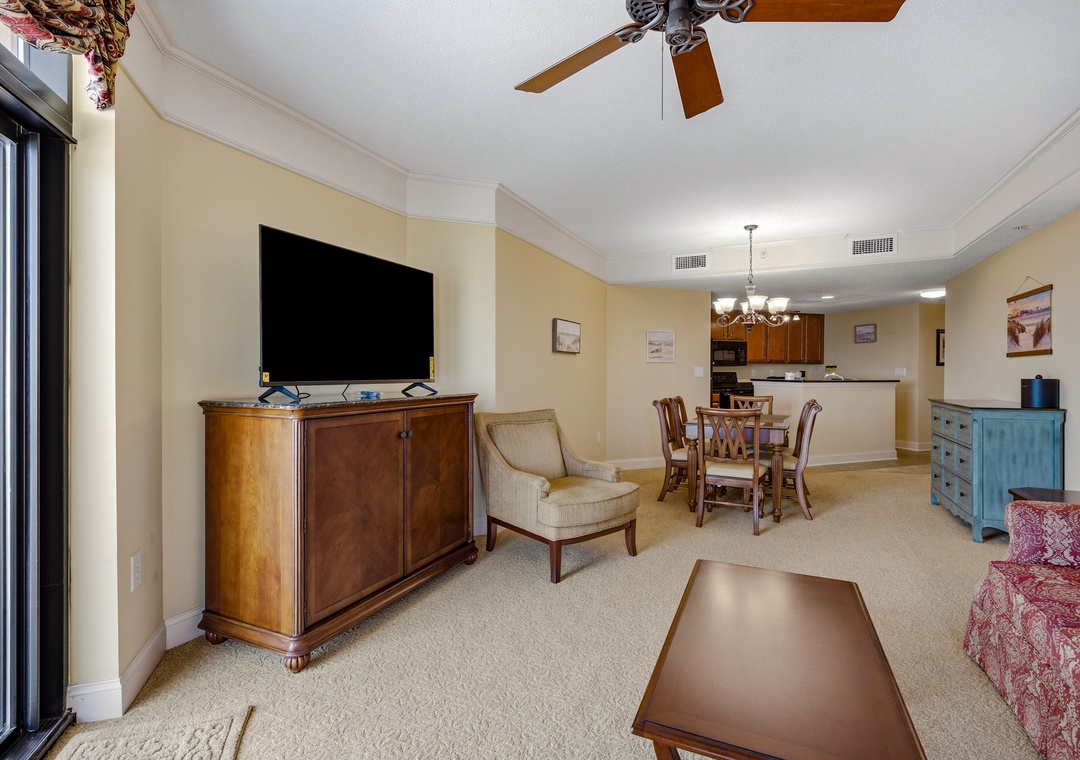 Anderson Ocean Club Unit 1103 - Living Room