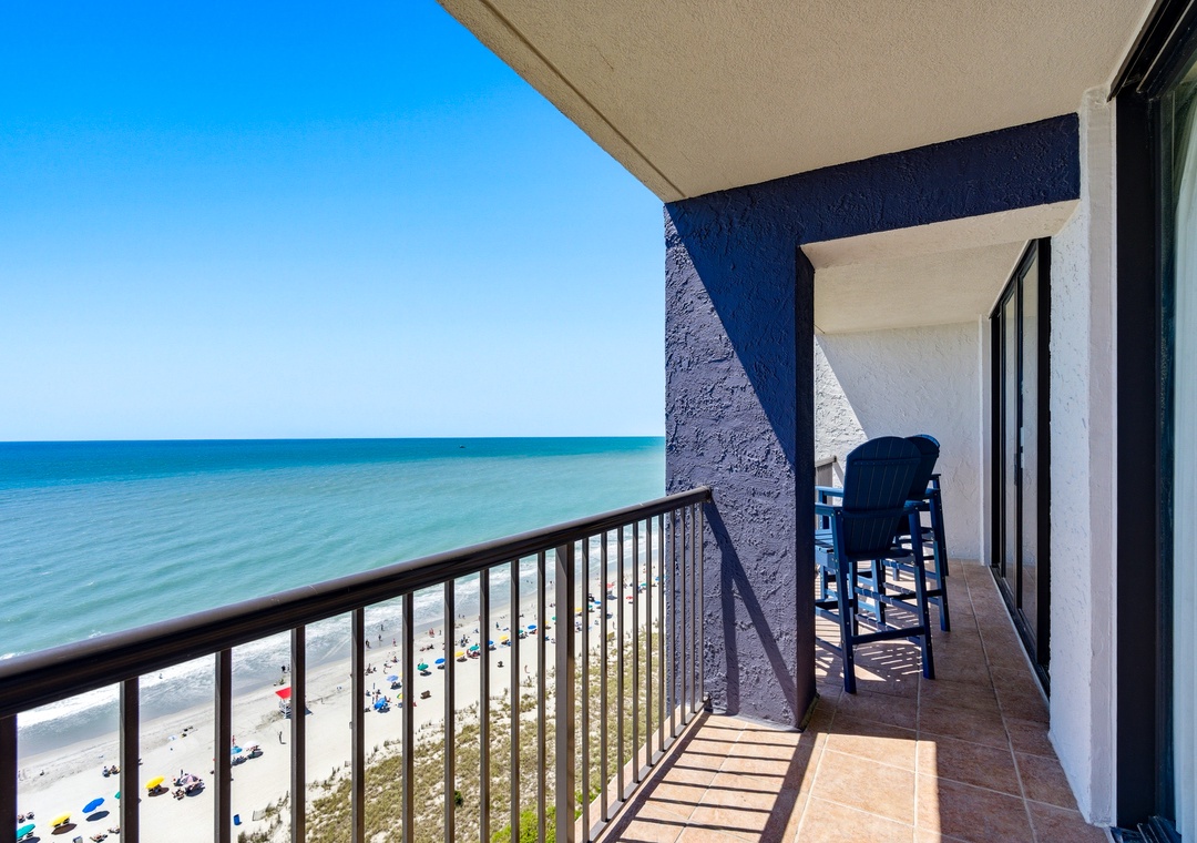 Ocean View From the Balcony