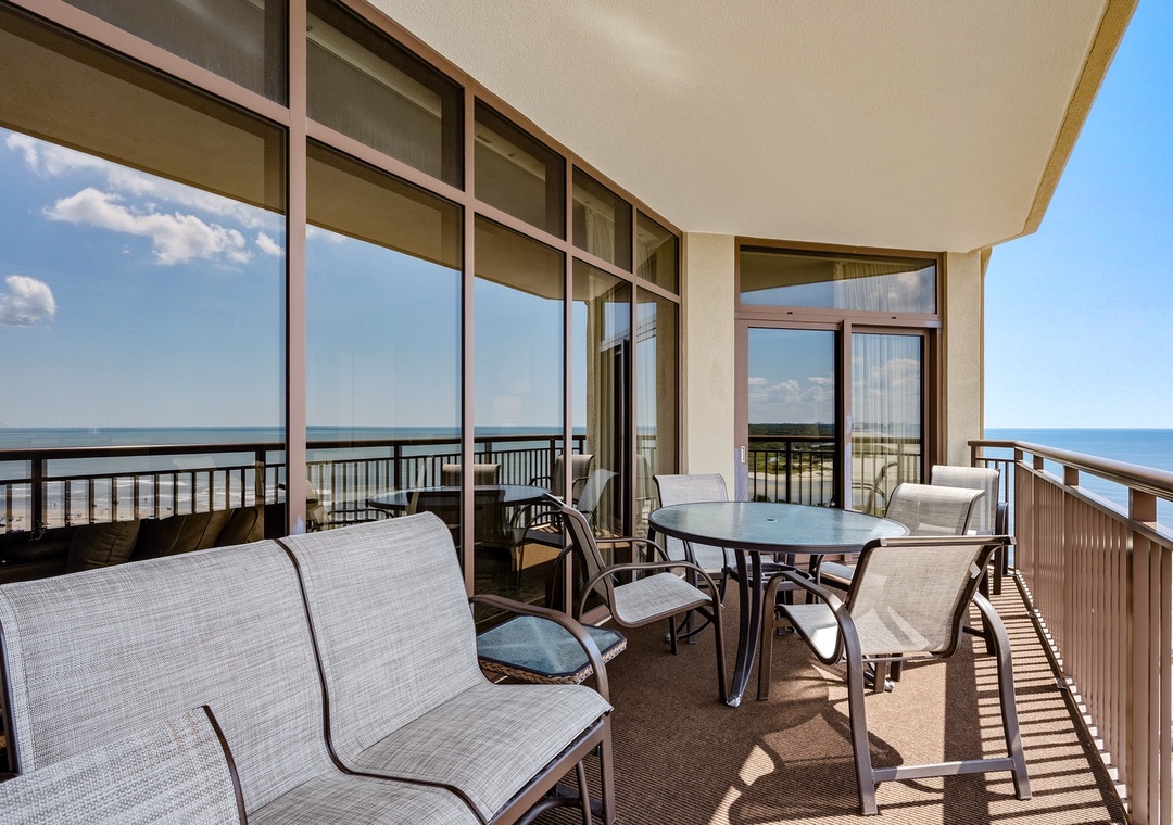 North Beach Resort 1003 | Primary Bedroom Balcony Access