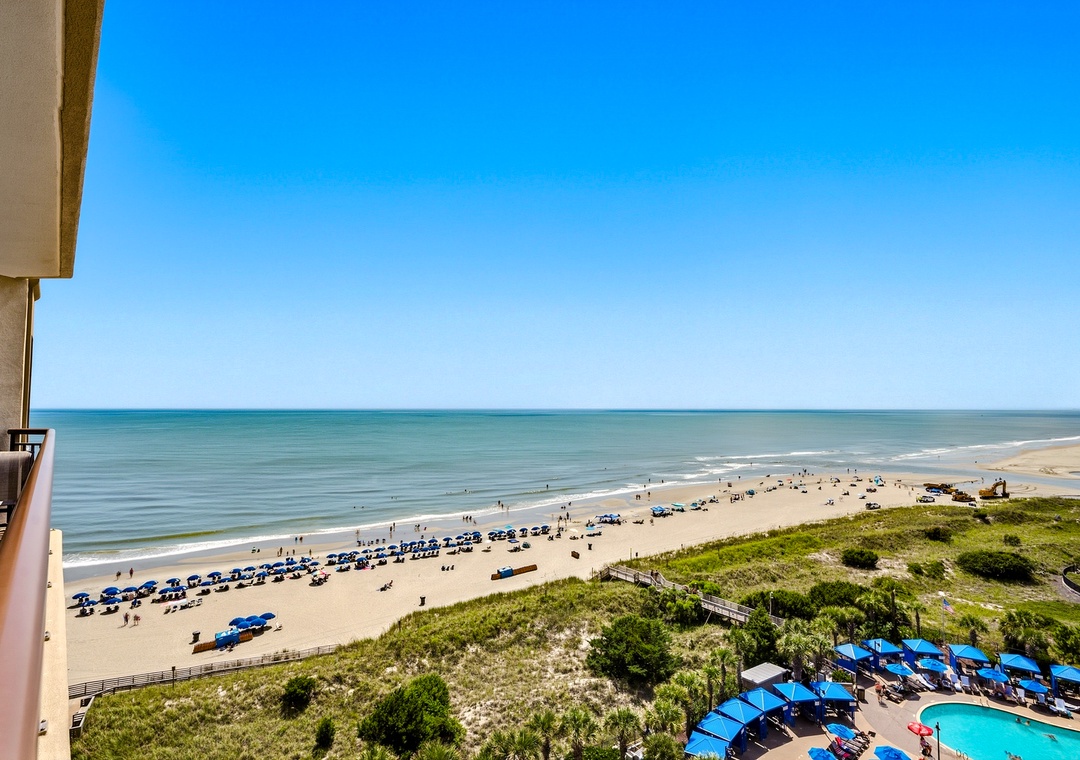 North Beach Resort 1003 | Balcony Views