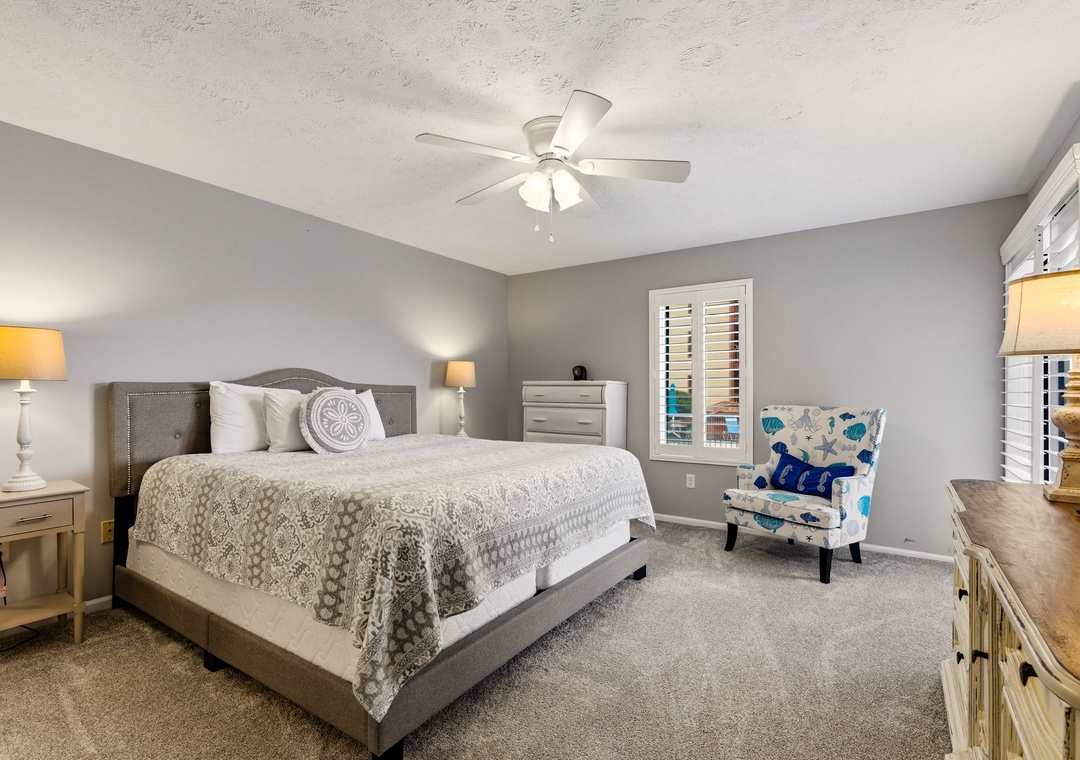Primary Bedroom with King Bed