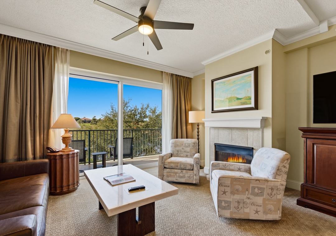 Cozy seating for movie nights, games, and post-beach naps.