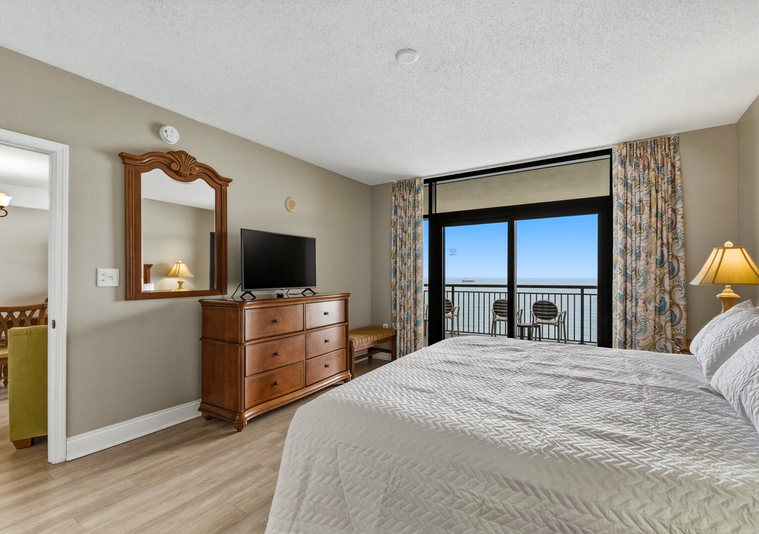 Primary Bedroom with Balcony Access