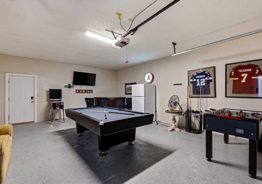Garage Game Room