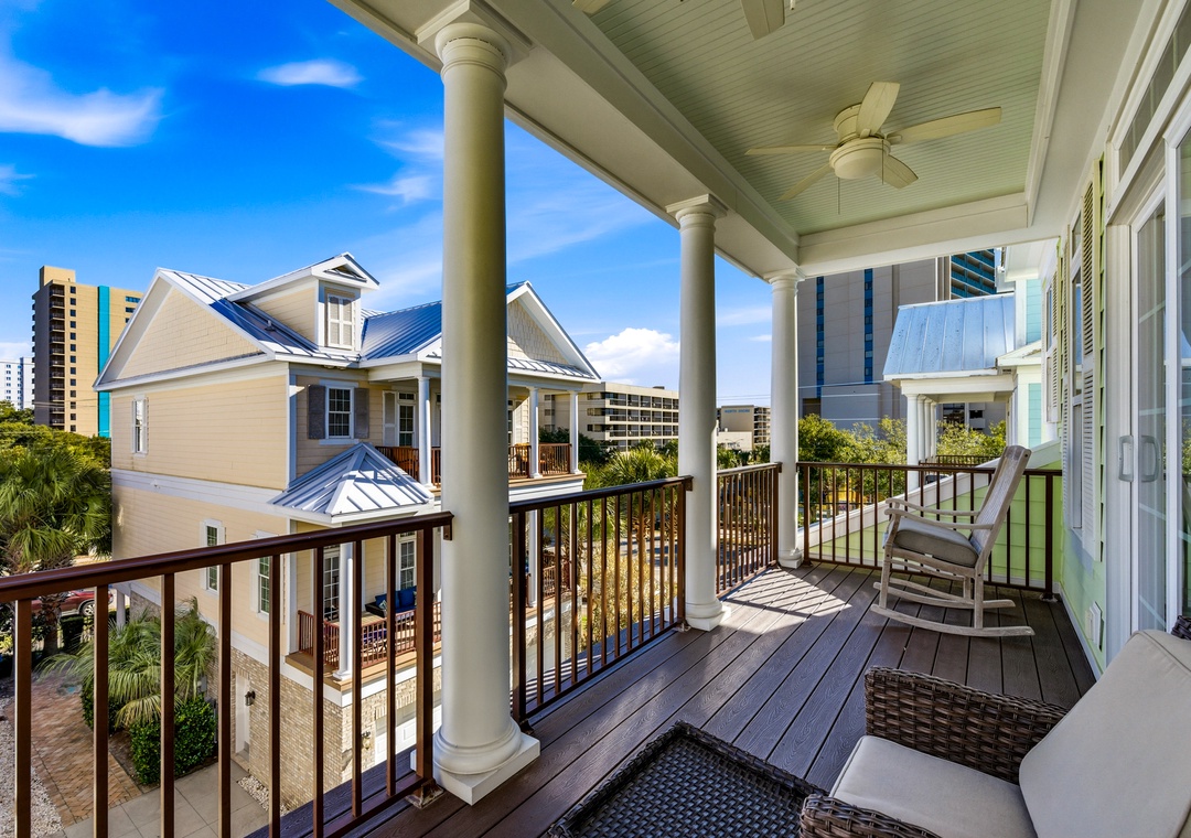 Balcony off Primary Bedroom