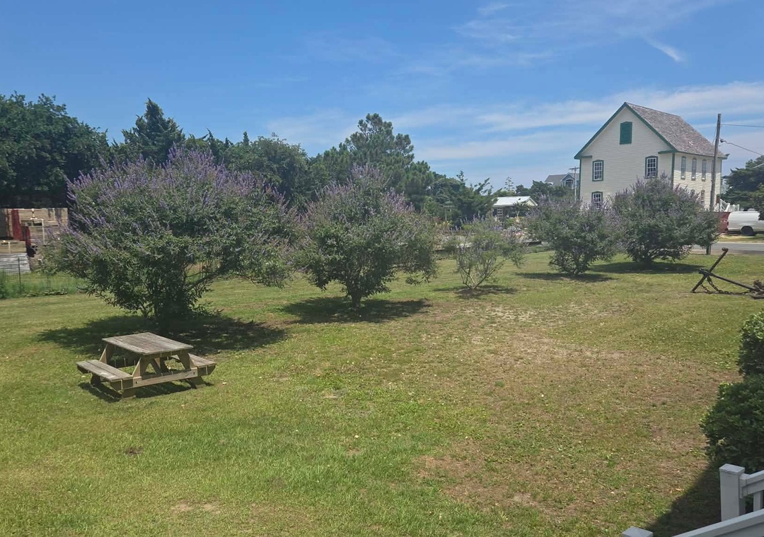 Across from the Community Garden
