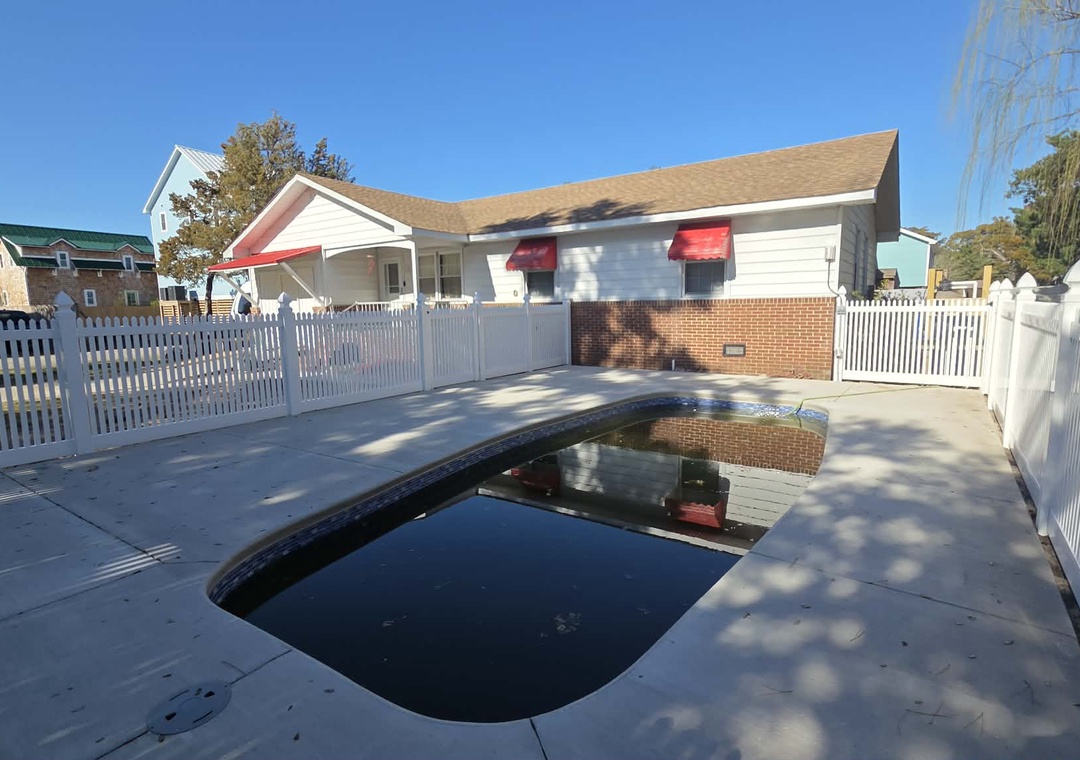 New Heated Saltwater Pool