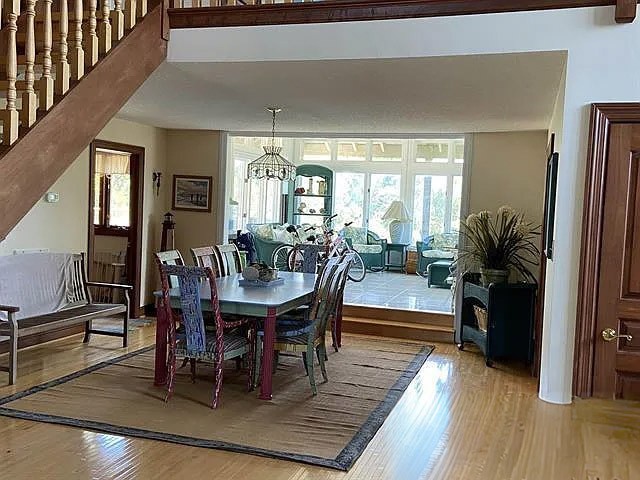 Dining Area with Sun Room