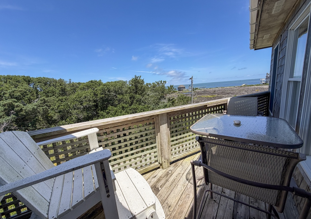 Second Floor Deck off Living Area