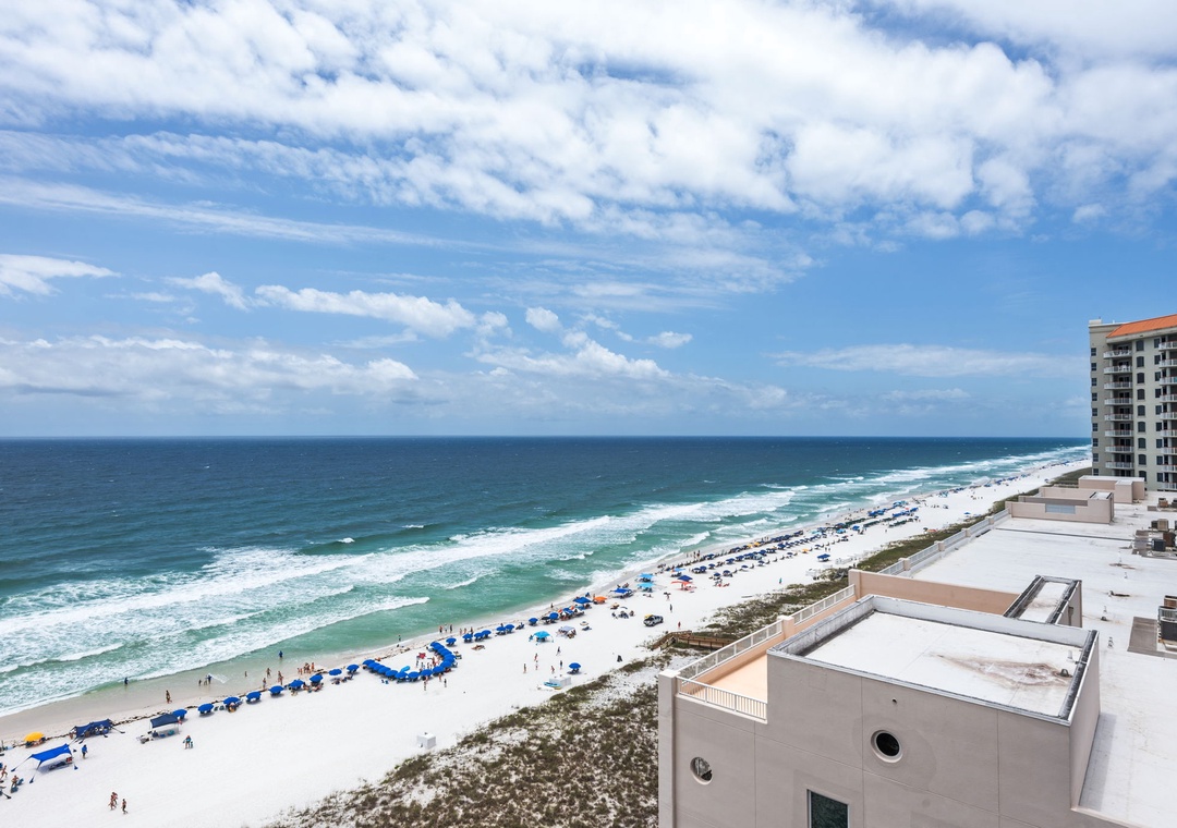 Beautiful Gulf views from Summerwind West 1403 - The Beach Fort