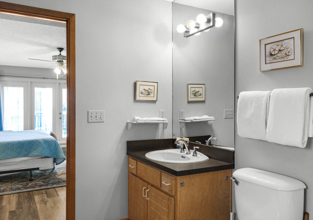 Main floor primary ensuite bathroom