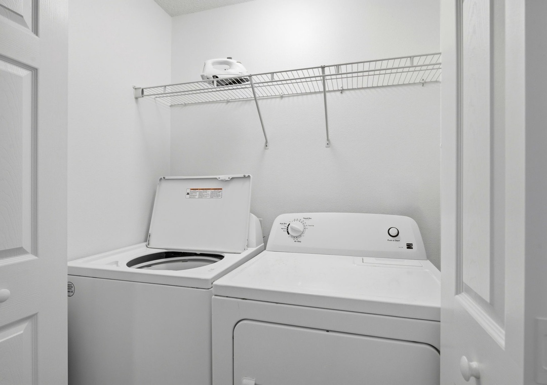 In-unit laundry