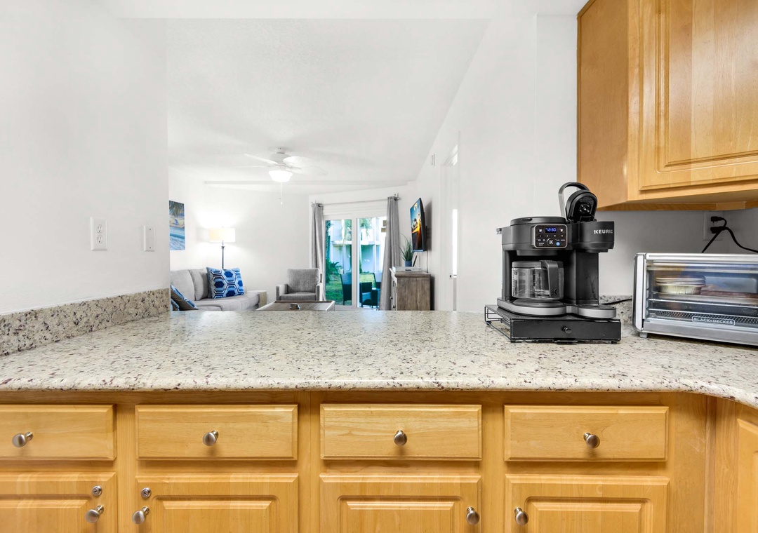 Whip up a cup of morning coffee