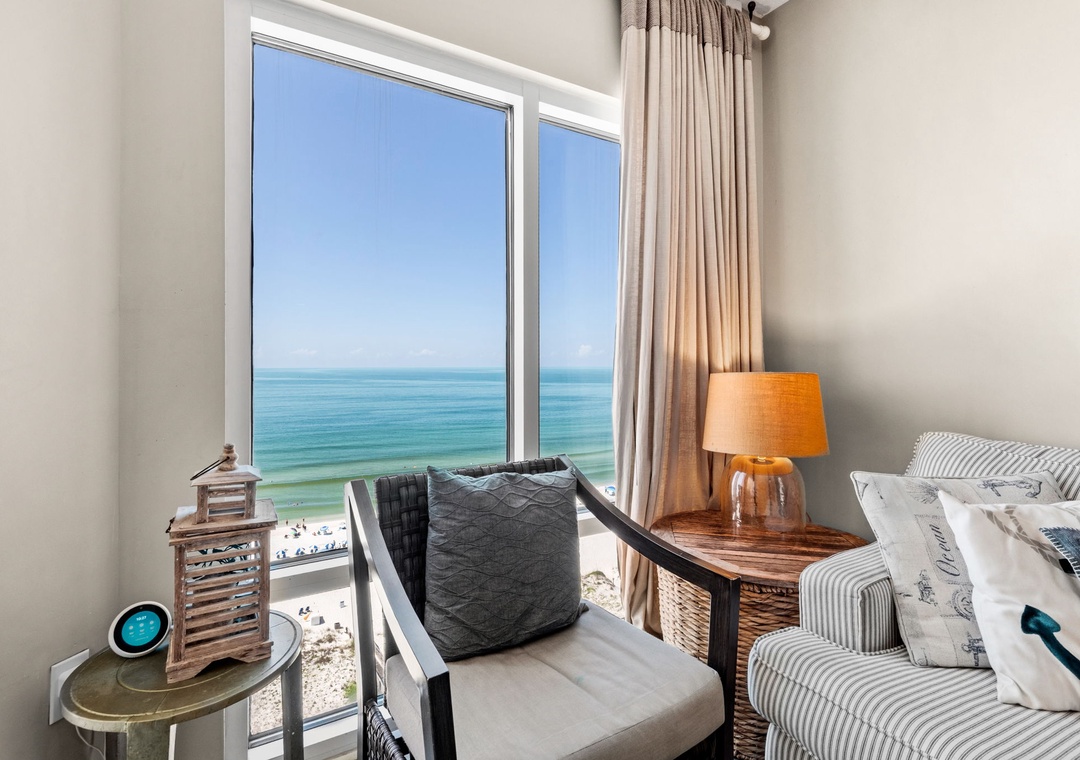 Enjoy the view from the living room