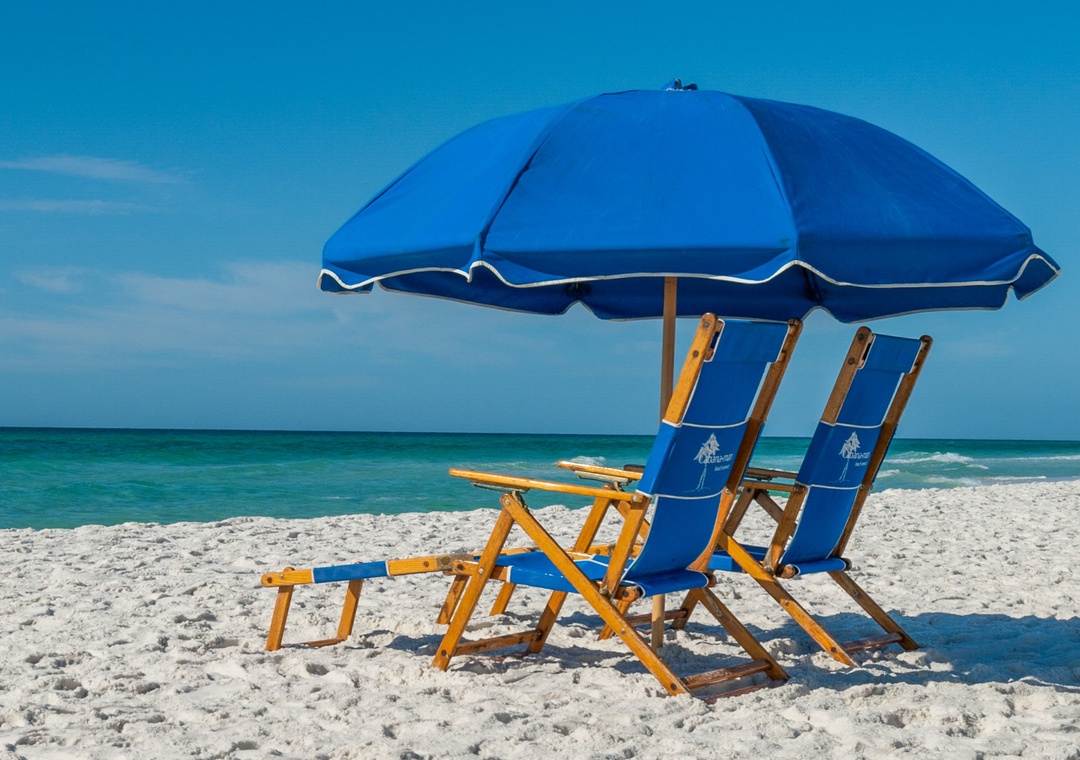 Rent beach chairs during your stay!