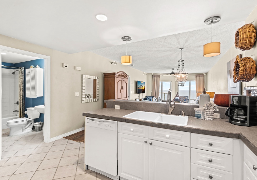 Spacious and open