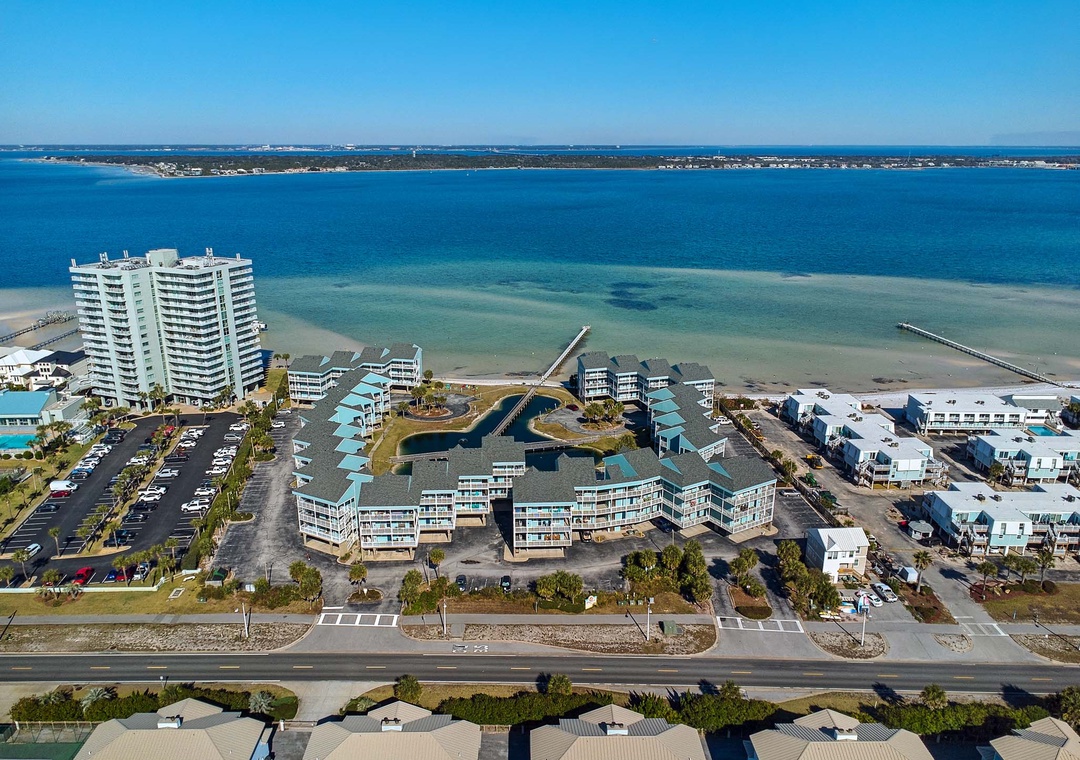 Baywatch aerial view