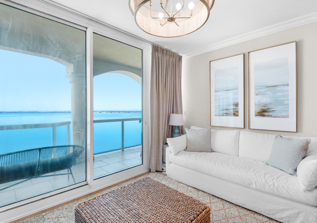 Balcony access from the living room