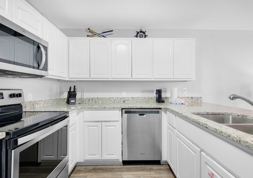 Stainless steel appliances